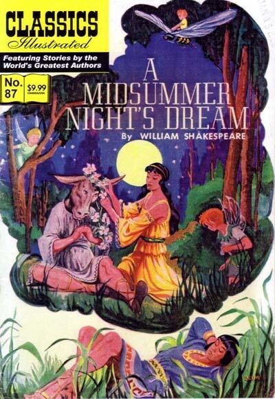 Midsummer Night&#39;s Dream (Classics Illustrated #87) Modern Canadian Edition