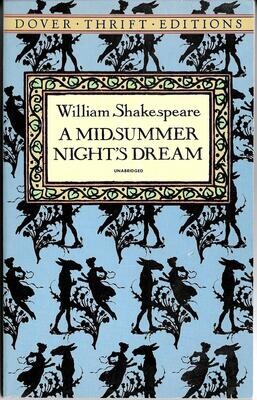 Dover Thrift Editions Ser.: A Midsummer Night&#39;s Dream by William Shakespeare