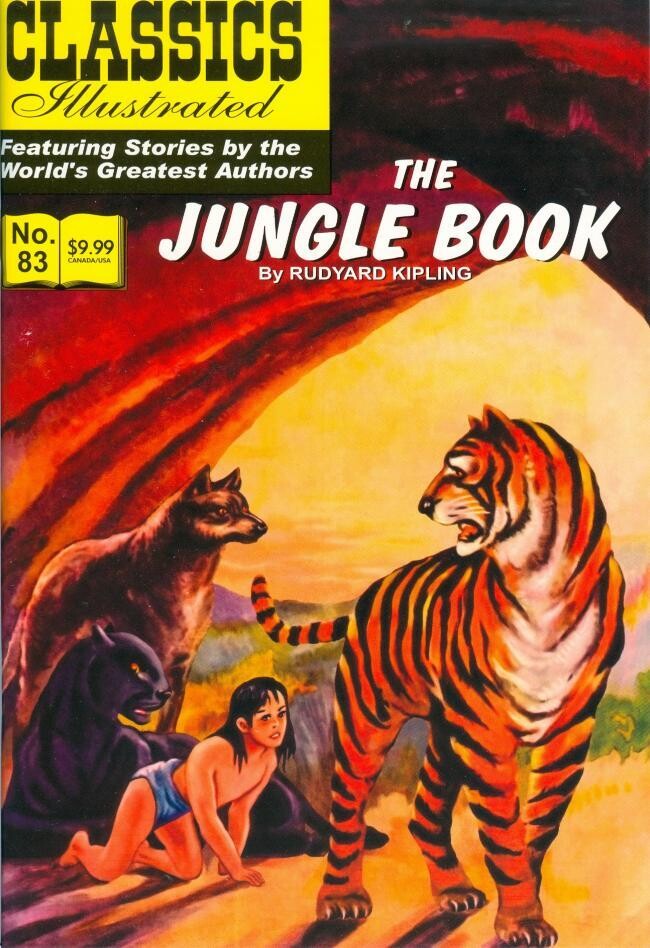 Jungle Book (Classics Illustrated #83) Modern Canadian Edition, new copy!