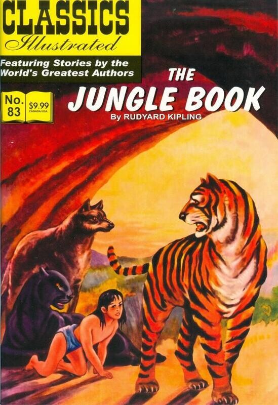 Jungle Book (Classics Illustrated #83) Modern Canadian Edition, new copy!