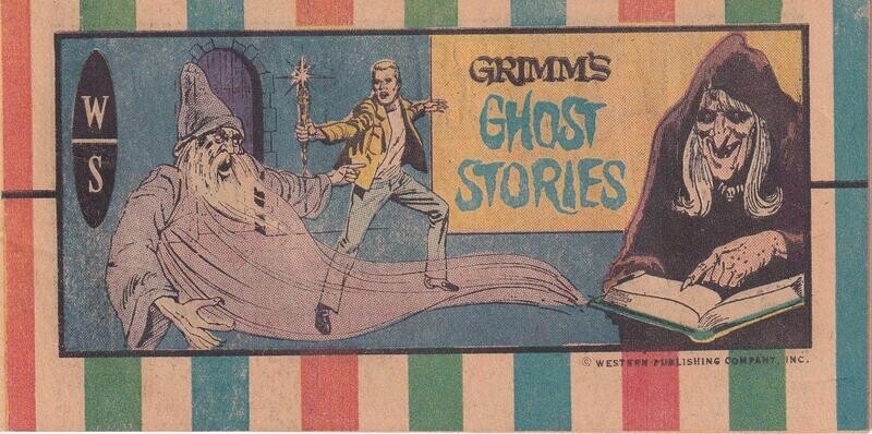 Dan Curtis Grimm&#39;s Ghost Stories #9, Western Publishing mini-comic 1974