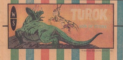Dan Curtis Turok, Son of Stone #5, Western Publishing mini-comic 1974