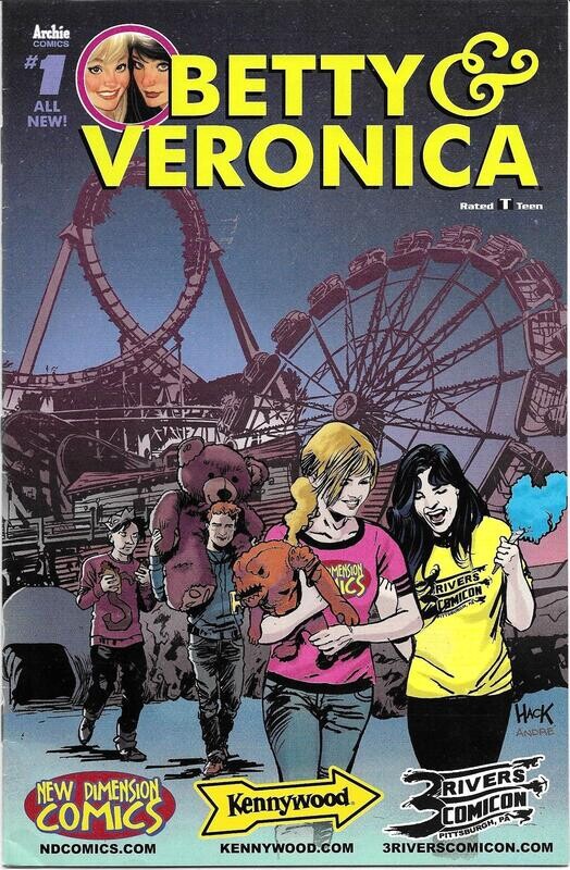 Betty and Veronica: FCBD Edition #1, May 2017, Archie Comics, Robert Hack cover