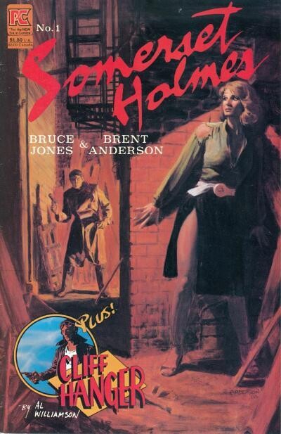 Somerset Holmes #1 - Pacific Comics, September 1983, Brent Anderson, $1.50 cover