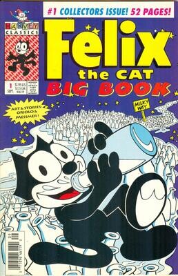 Felix the Cat Big Book #1, Harvey Comics, September 1992, $1.95 cover price