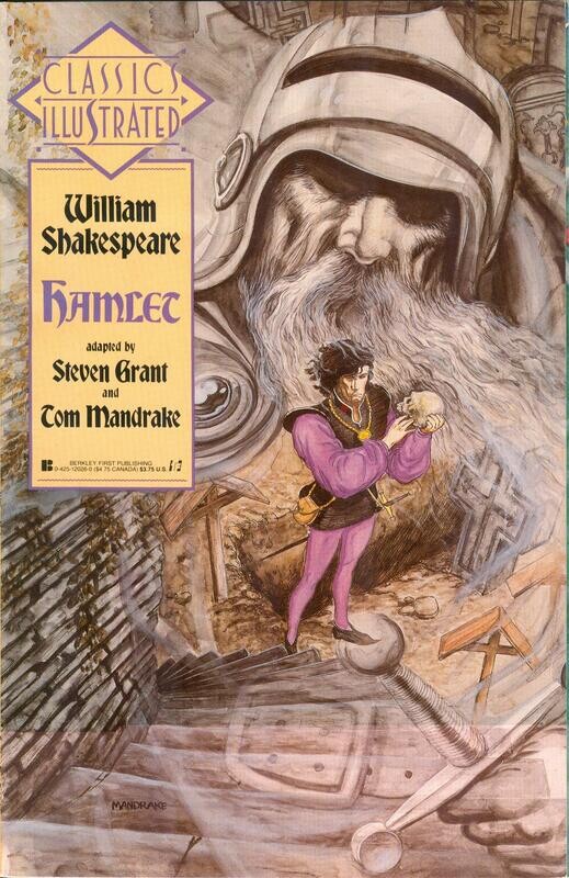 Classics Illustrated #5 - Hamlet, First Comics, March 1990 $3.75, Tom Mandrake