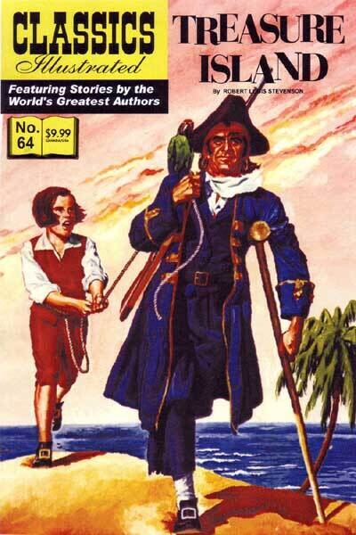 Treasure Island (Classics Illustrated #64) Modern Canadian Edition, new copy