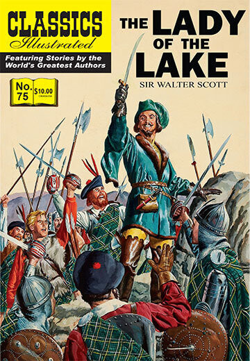 Lady of the Lake (Classics Illustrated #75) Modern Canadian Edition, new copy!