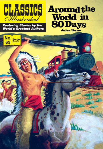 Around the World in 80 Days (Classics Illustrated #69) Modern Canadian Edition