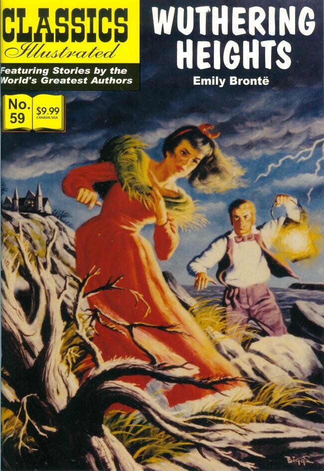 Wuthering Heights (Classics Illustrated #59) Modern Canadian Edition, new copy