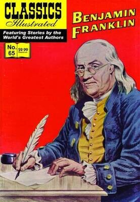 Benjamin Franklin (Classics Illustrated #65) Modern Canadian Edition, new copy