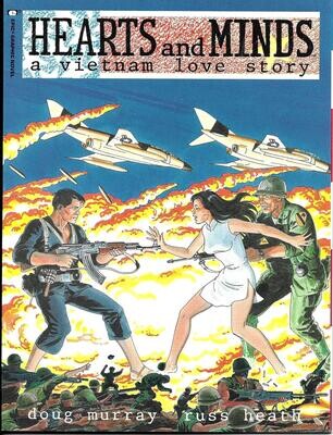 Hearts and Minds - Epic Graphic Novel, 1990, $8.95 Russ Heath, Vietnam