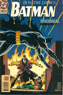 Detective Comics #680, Lee Weeks cover, $1.50 cover price, December 1994