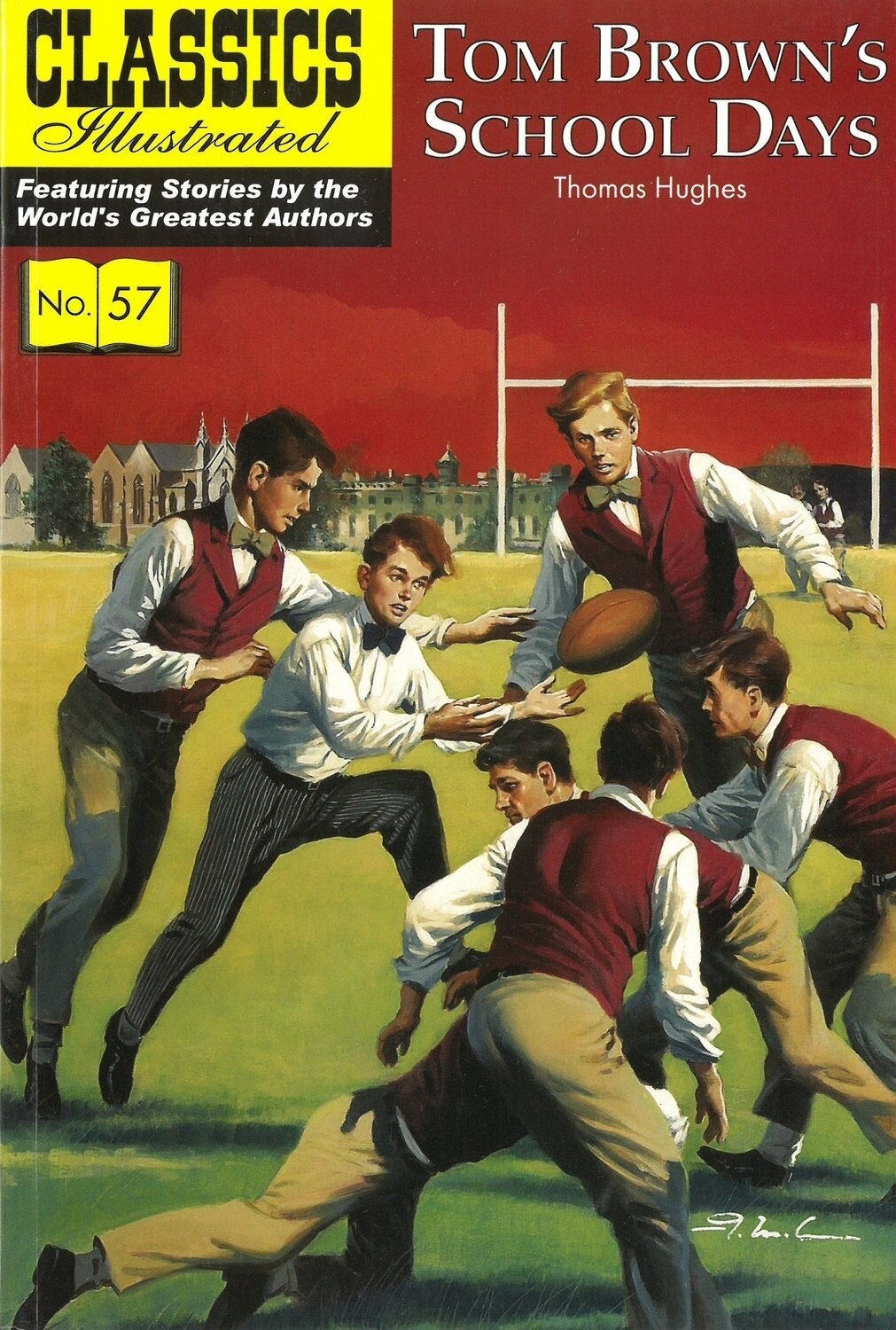 UK Classics Illustrated #57 - Tom Brown&#39;s School Days - October 2016, New Copy!