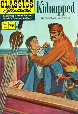Classics Illustrated #46 (HRN 169) Kidnapped - Summer 1970 stiff cover
