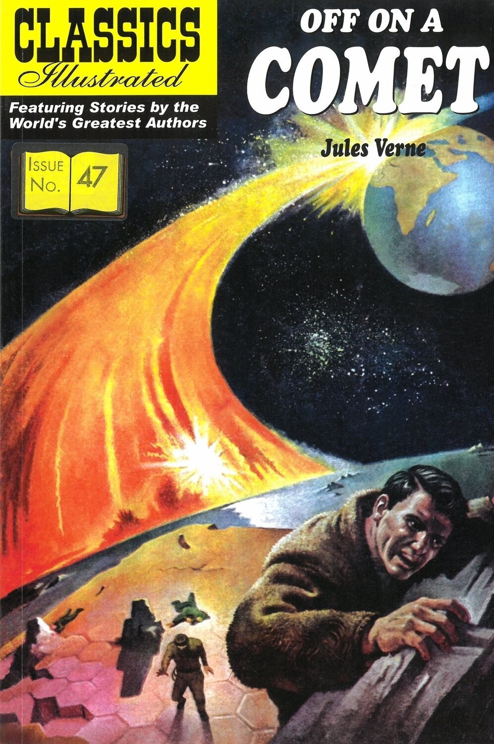 UK Classics Illustrated #47 - Off on a Comet - September 2013 - New Copy!