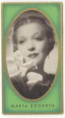Marta Eggerth - Hungary&#39;s national idol - photo #76 cigarette card