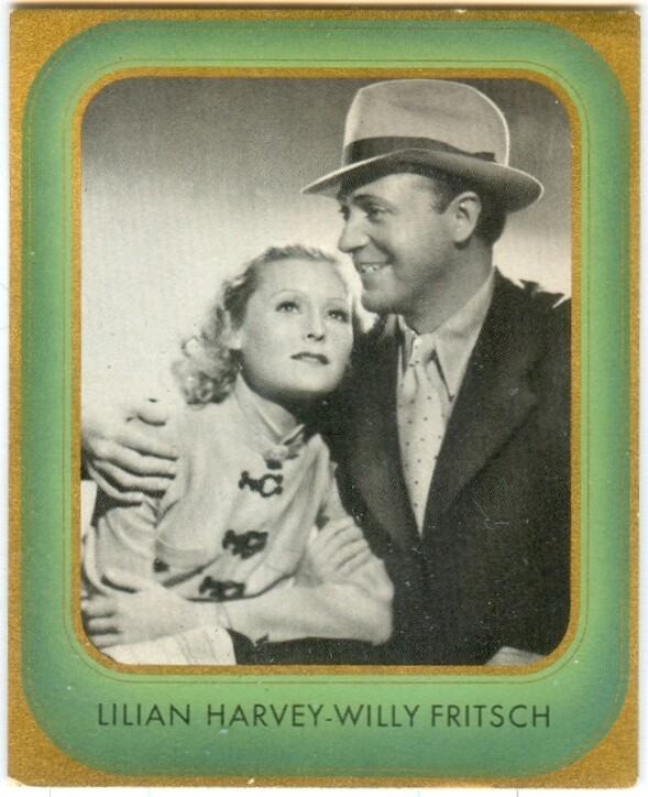 Lilian Harvey - Nazi Era Film Star, Righteous Gentile - 1936 Cigarette Card #6