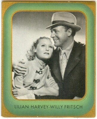 Lilian Harvey - Nazi Era Film Star, Righteous Gentile - 1936 Cigarette Card #6