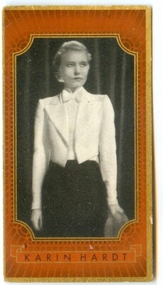 Karin Hardt - 1937 Bunte Filmbilder cigarette card #419 - Town Without Pity