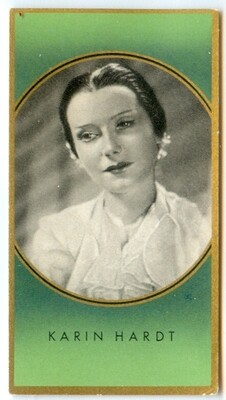 Karin Hardt - 1936 Bunte Filmbilder cigarette card #94 - Town Without Pity