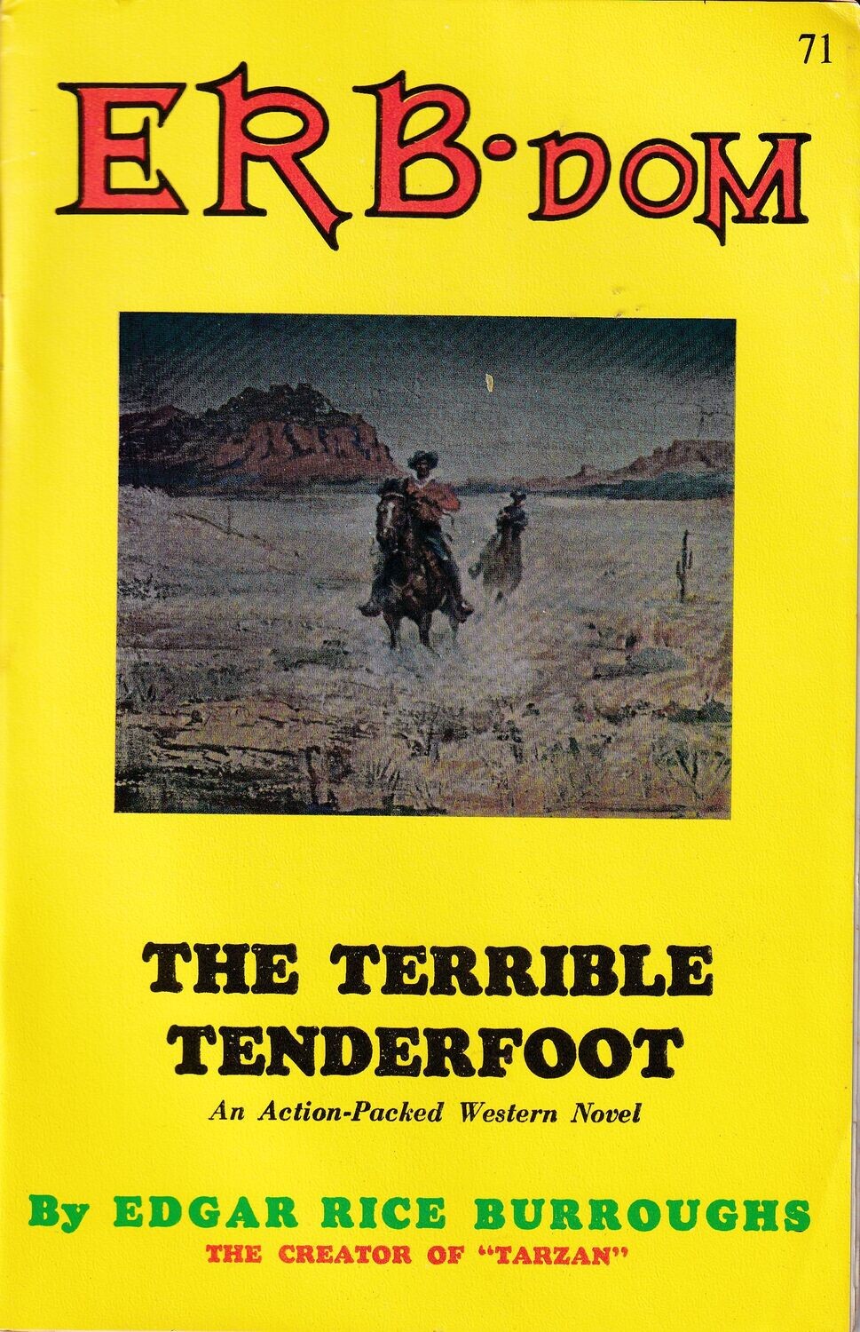 ERB-dom #71, June 1973, Terrible Tenderfoot part one 50¢