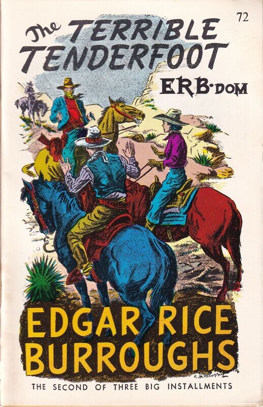 ERB-dom #72, July 1973, Terrible Tenderfoot part two 50¢