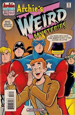 Archie&#39;s Weird Mysteries #3, Archie Comics, April 2000, $1.99 Fernando Ruiz