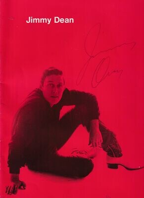 Jimmy Dean Signed Tour Program circa 1964, Big Bad John singer &amp; Sausage King