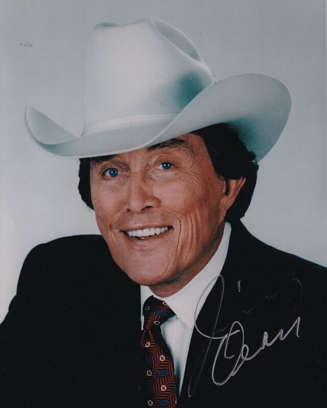 Jimmy Dean 8x10 Color Signed Portrait, Big Bad John singer &amp; Sausage King