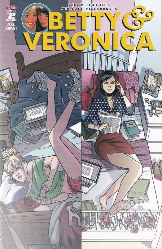 Betty and Veronica #2, January 2017, $3.99 Stephanie Buscema variant cover D