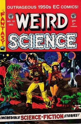 Weird Science #10 December 1994, Gemstone/EC, Wally Wood cover, $2.00