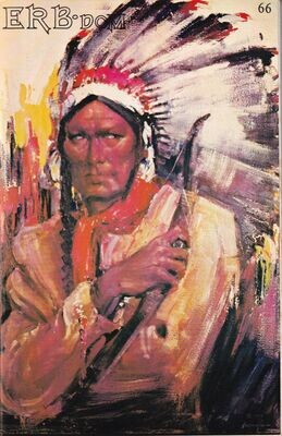 ERB-dom #66, January 1973, John Coleman Burroughs cover 50¢, Mike Kaluta