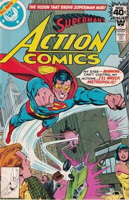 Action Comics #490 December 1978, Whitman variant, Ross Andru cover, 40¢ cover