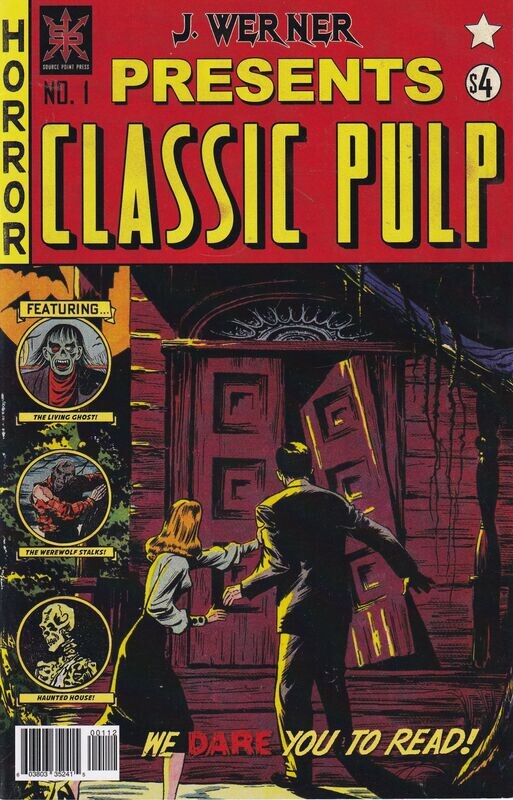 Classic Pulp #1-2, Source Point Press, 2013 2nd printings $4 cover price