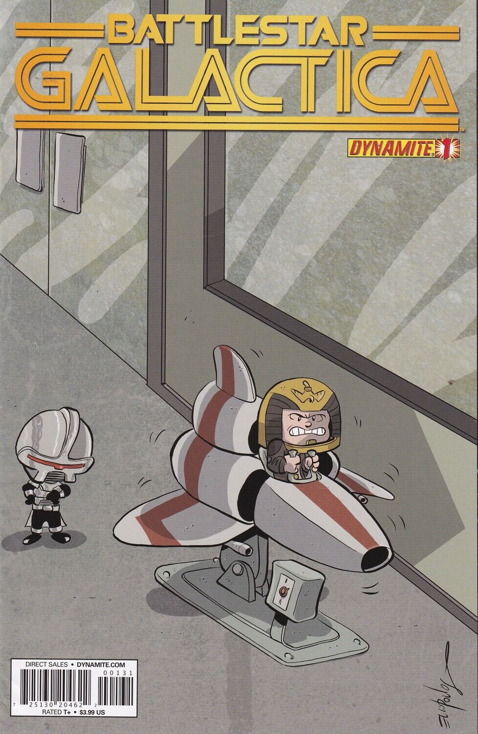Classic Battlestar Galactica #1 1st print 2013 $3.99 Peanuts sub variant cover