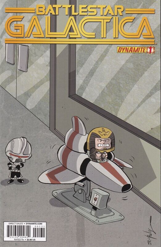 Classic Battlestar Galactica #1 1st print 2013 $3.99 Peanuts sub variant cover