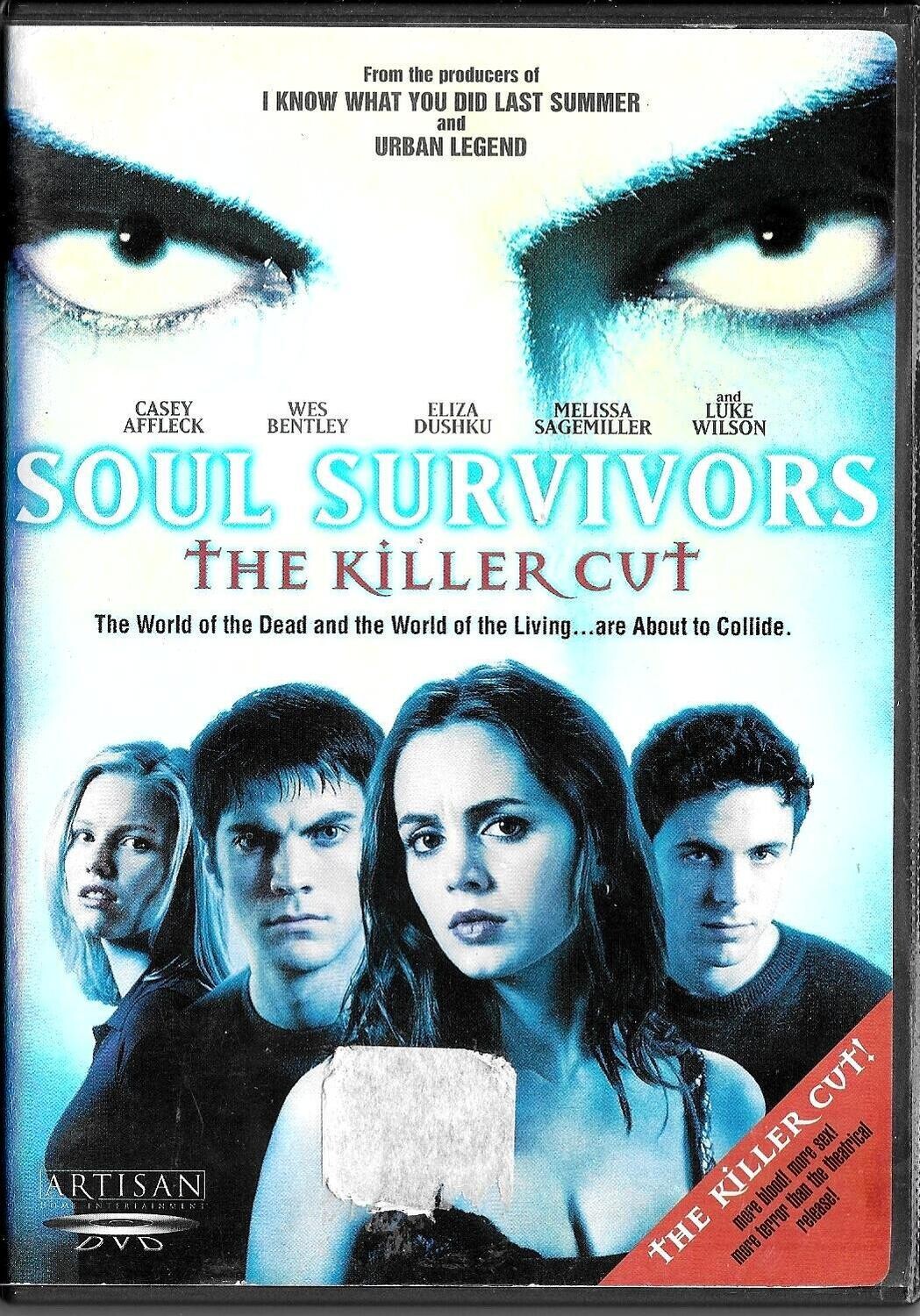 Soul Survivors (The Killer Cut), USED DVD Eliza Dushku, Casey Affleck