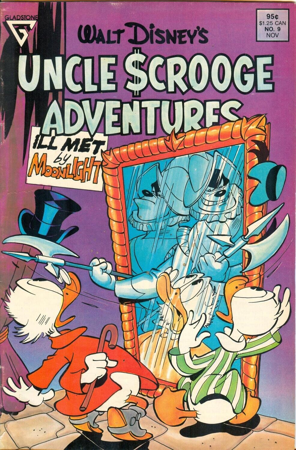 Walt Disney&#39;s Uncle Scrooge Adventures #9 - Gladstone, November 1988 Daan Jippes