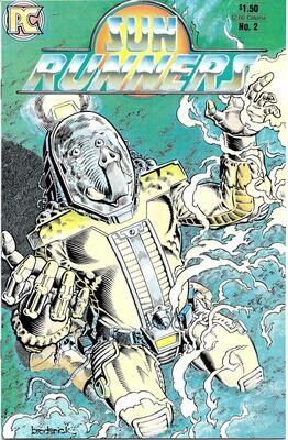 Sun Runners #2 - Pacific Comics - March 1984, $1.50 cover, Pat Broderick