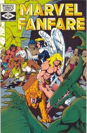 Marvel Fanfare #4, 1982 - Chris Claremont: X-Men, Ka-zar, Shanna the She Devil