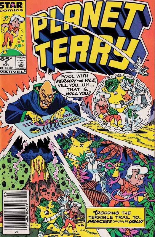 Planet Terry #2 - Marvel/Star Comics - May 1985, 65¢ cover, Warren Kremer