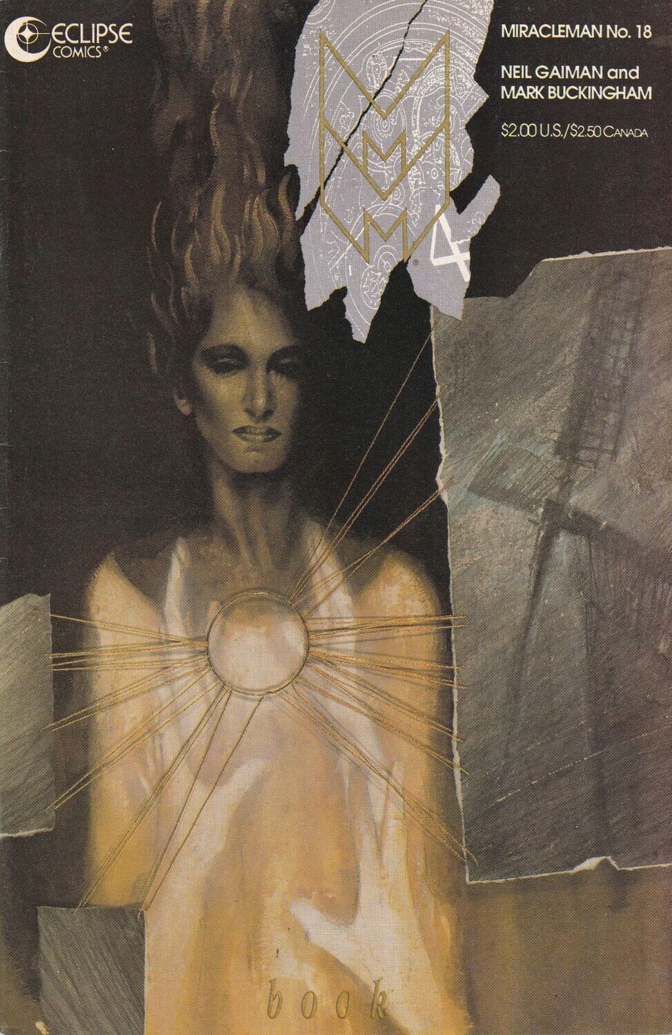 Miracleman #18, Eclipse Comics, August 1990 - $1.95 cover. Dave McKean, NM
