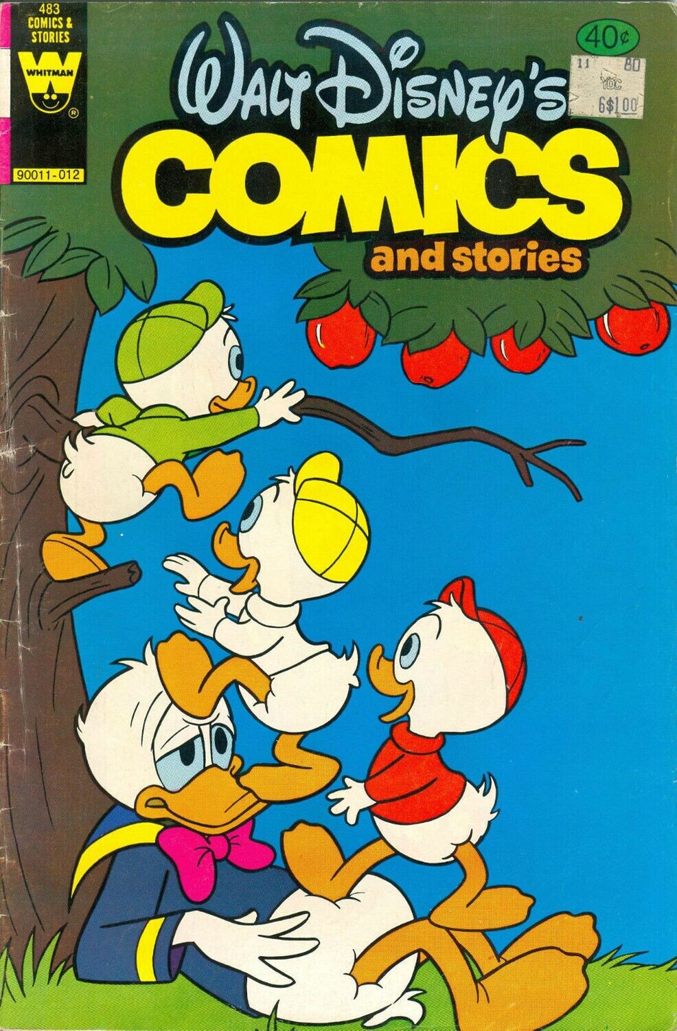 Walt Disney&#39;s Comics and Stories #483 - Whitman Comics, December 1980 - rare!
