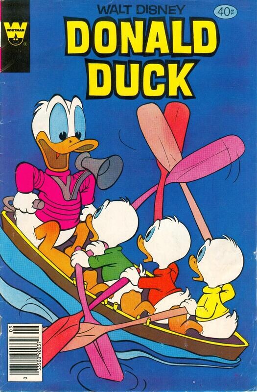 Donald Duck #211 - Whitman variant, September 1979, uncommon, Carl Barks cover