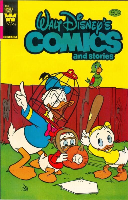 Walt Disney&#39;s Comics and Stories #488, July 1981 - Whitman Comics 50¢ - Barks
