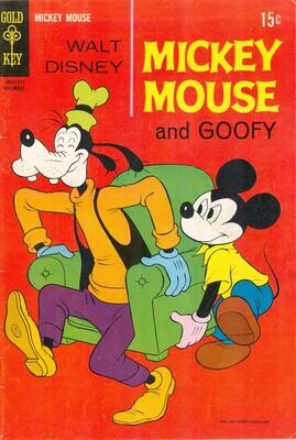 Mickey Mouse #123, November 1969 - Gold Key Comics 15¢ - Paul Murry