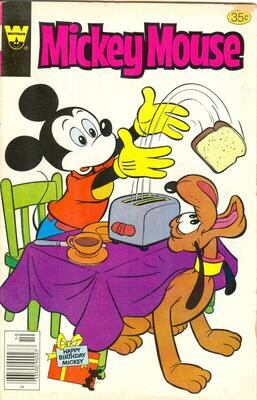 Mickey Mouse #188, October 1978 - Whitman Comics 35¢ - Paul Murry story