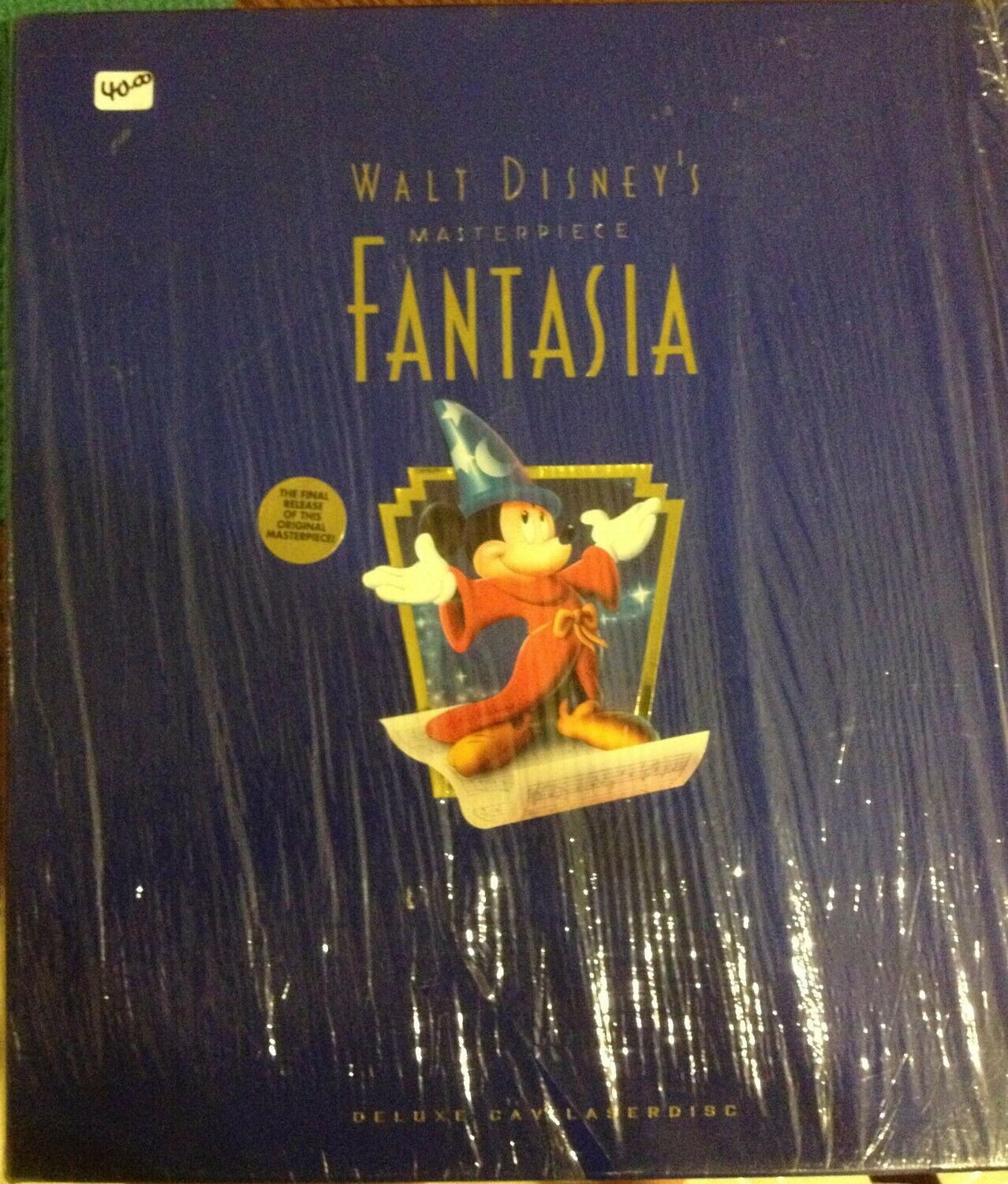 Walt Disney&#39;s Masterpiece Fantasia: Collector&#39;s Deluxe Limited Edition - 1990 - Laser Disk set in slipcase