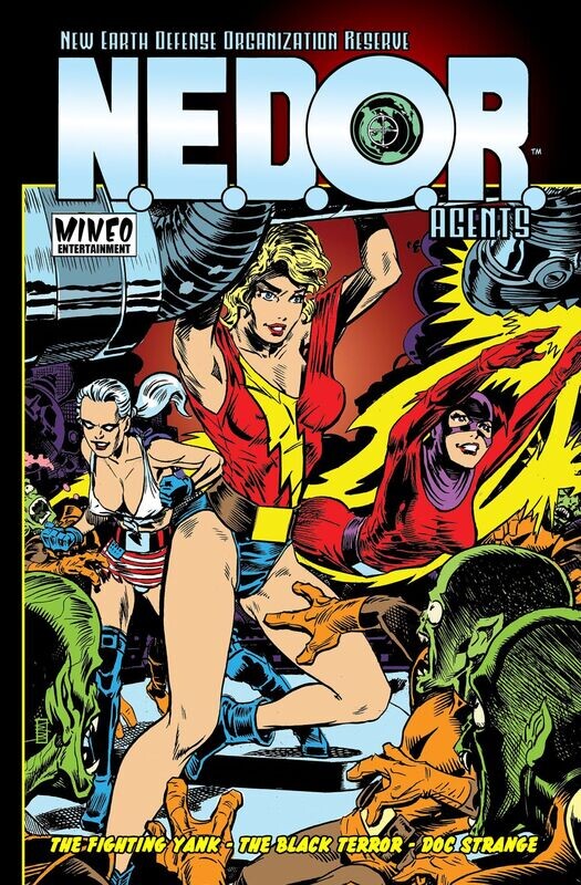 N.E.D.O.R. Agents #1, Mineo Entertainment, June 2021 - $6.99 cover. NEW GGA